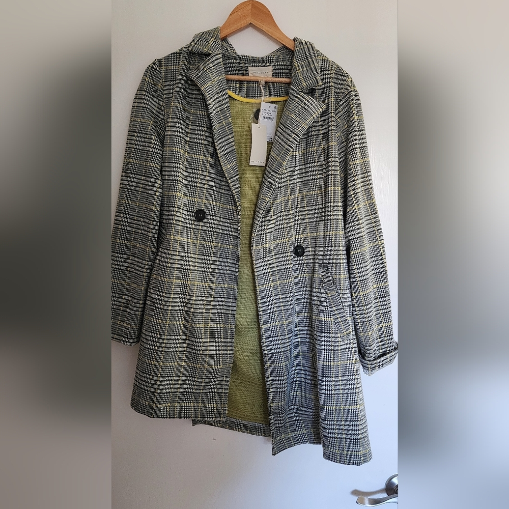 NWT Plaid Blazer